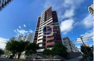 Apartamento para aluguel, 3 quartos, 2 suítes, 2 vagas, boa viagem por r$ 2.600,00  + condomínio e iptu...