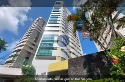 Apartamento para aluguel, 4 quartos, 3 suítes, 3 vagas, boa viagem - recife/pe