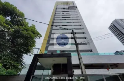 Apartamento para aluguel, 2 quartos, 1 suíte, 2 vagas, torre - recife/pe