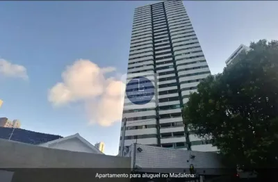 Apartamento para aluguel 28º andar com 4 quartos, 2 suítes, 2 vagas, madalena - recife/pe
