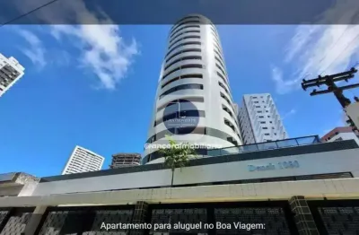 Apartamento para aluguel, 3 quartos, 2 suítes, 2 vagas, boa viagem - recife/pe