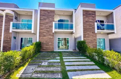 Imóvel para venda possui 100 metros quadrados com 3 quartos em parque hawaí - eusébio - ce