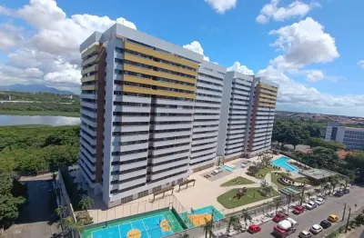 Apartamento no parc cezanne, 3 quartos , 100% nascente e area de lazer com piscina