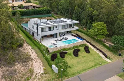 Casa 6 suítes à venda no condomínio terras de são josé 2, itu-sp