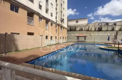 Apartamento semi mobiliado em condomínio clube. 68 ㎡ privativos