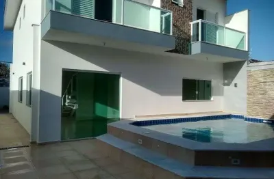 Casa com 4 dormitórios, 287 m² - venda por r$ 990.000,00 ou aluguel por r$ 4.500,00/mês - balneário pampas - peruíbe/sp