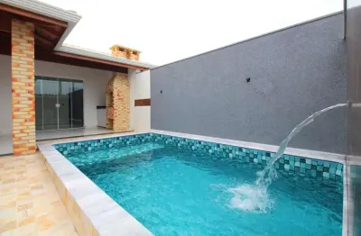 Casa com 2 dormitórios à venda, 90 m² por r$ 430.000,00 - flora rica - peruíbe/sp