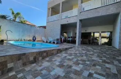 Excelente sobrado - 5 suites - area gourmet no parque oasis a 90 mts da praia