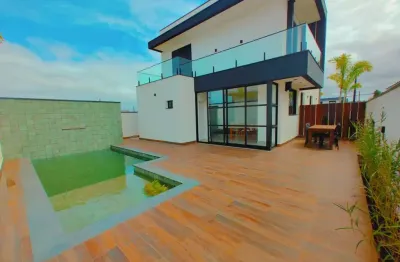 Casa com 3 dormitórios à venda, 200 m² por r$ 1.650.000,00 - bougainvillee iv - peruíbe/sp