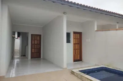 Casa com 3 dormitórios à venda, 80 m² por r$ 405.000,00 - vila romar - peruíbe/sp