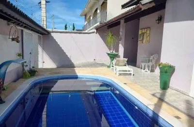 Casa com 4 dormitórios à venda, 119 m² por r$ 550.000,00 - bal tres marias - peruíbe/sp