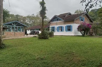 Sítio com 6 dormitórios à venda, 96800 m² por r$ 3.500.000,00 - estância vale da serra - peruíbe/sp