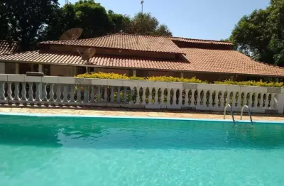 Chácara com 4 dormitórios à venda, 267 m² por r$ 850.000,00 - jardim lívia - leme/sp