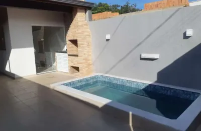 Casa com 2 dormitórios à venda, 92 m² por r$ 380.000,00 - parque balneário oásis - peruíbe/sp