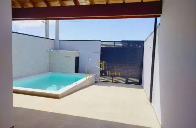 Casa com 2 dormitórios à venda, 85 m² por r$ 420.000,00 - estância flora rica - peruíbe/sp