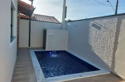 Casa com 2 dormitórios à venda, 86 m² por r$ 380.000,00 - cidade nova peruibe - peruíbe/sp