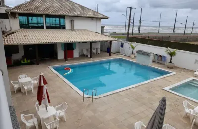 Kitnet de frente para o mar com 1 dormitório para alugar, 30 m² por r$ 1.349.00 - jardim casablanca - peruíbe/sp