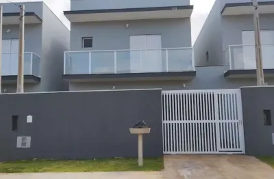 Sobrado com 3 dormitórios à venda, 105 m² por r$ 480.000,00 - residencial park d'aville - peruíbe/sp