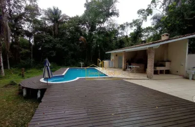 Casa com 3 dormitórios à venda por r$ 700.000 - balneário garça vermelha - peruíbe/são paulo