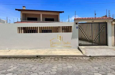 Sobrado com 6 dormitórios à venda por r$ 875.000,00 - estancia balneária maria h novaes  - peruíbe/sp