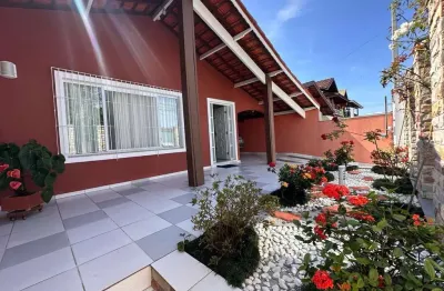 Casa com 3 dormitórios à venda, 132 m² por r$ 550.000,00 - parque balneário oásis - peruíbe/sp