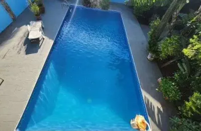 Sobrado com 5 dormitórios à venda, 402 m² por r$ 2.500.000,00 - balneário três marias - peruíbe/sp