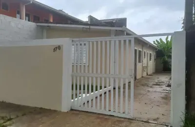 Casa com 2 dormitórios à venda, 70 m² por r$ 220.000,00 - estância leão novaes - peruíbe/sp