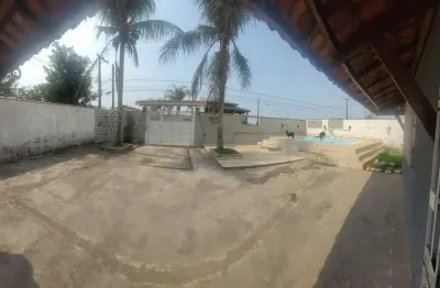 Casa com piscina com 3 dormitórios à venda, 75 m² por r$ 280.000,00- estância são josé - peruíbe/sp