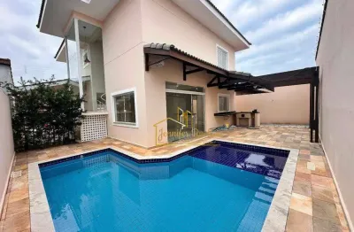 Sobrado com 4 dormitórios à venda por r$ 850.000,00 - parque turístico - peruíbe/sp