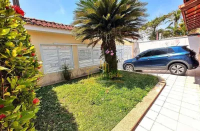 Casa com 3 dormitórios à venda por r$ 630.000,00 - parque balneário oásis - peruíbe/sp