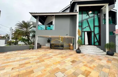 Sobrado com 4 dormitórios à venda, 250 m² por r$ 2.300.000,00 - bougainvillee i - peruíbe/sp