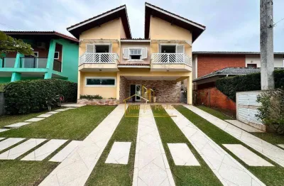 Sobrado com 5 dormitórios, 159 m² - venda por r$ 1.900.000,00 ou aluguel por r$ 8.500,00/mês - bougainvillee i - peruíbe/sp