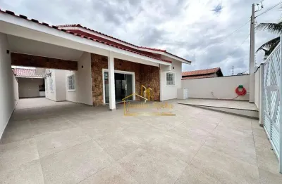Casa com 3 dormitórios à venda, 144 m² por r$ 850.000,00 - parque balneário oásis - peruíbe/sp