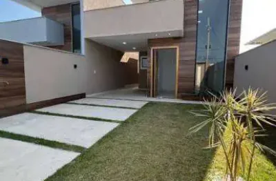 Casa à venda em maricá, jardim atlântico central (itaipuaçu), com 3 quartos, 100m²