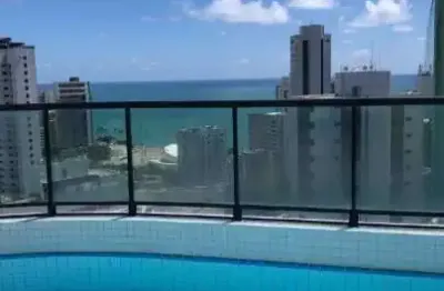 Apartamento de luxo à venda em recife, boa viagem, com 4 quartos, 155m²