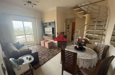 Cobertura com 4 dormitórios à venda, 126 m² por r$ 1.250.000,00 - jardim íris - são paulo/sp