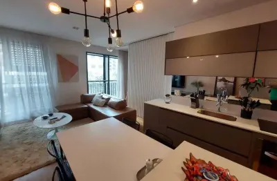 Apartamento com 1 quarto para alugar na Avenida Jurucê, 194, Indianópolis, São Paulo