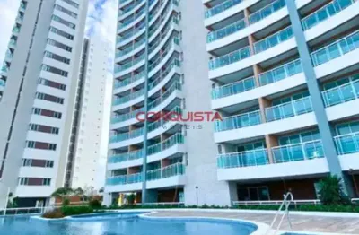 Apartamento com 1 quarto para alugar na rua hil de moraes, 12, edson queiroz, fortaleza por r$ 2.800
