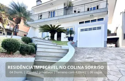 Residencia impecável no colina sorriso. agende sua visita!!!