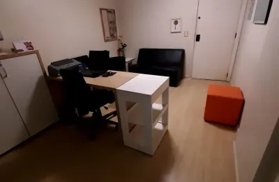 Via parque offices, excelente sala montada como consultório médico com 32m2. condomínio vizinho ao novo hospital barra d`or