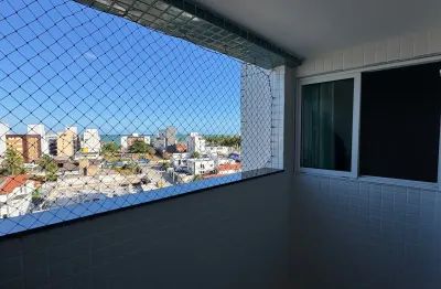 Apartamento mobiliado no jardim oceania com 2 quartos e vista para o mar