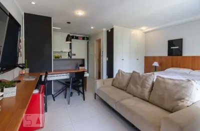 Kitnet / stúdio para venda - panamby, 1 quarto,  34 m² - são paulo
