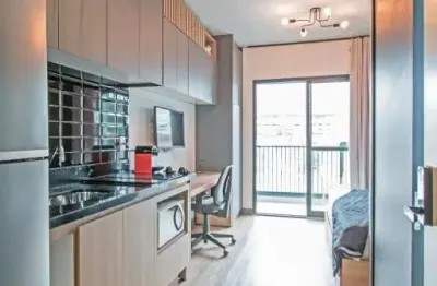 Kitnet / stúdio para venda - brooklin, 1 quarto,  22 m² - são paulo