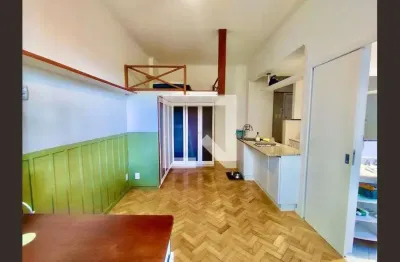 Apartamento para venda - jardim botânico, 1 quarto,  30 m² - rio de janeiro