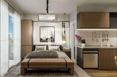 Kitnet / stúdio para venda - pinheiros, 1 quarto,  25 m² - são paulo