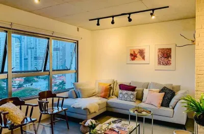 Apartamento para venda - chácara santo antonio, 1 quarto,  75 m² - são paulo
