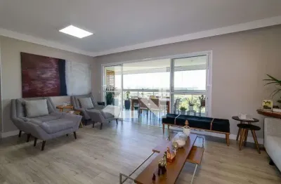 Apartamento para venda - lot. alphaville campinas, 3 quartos,  137 m² - campinas
