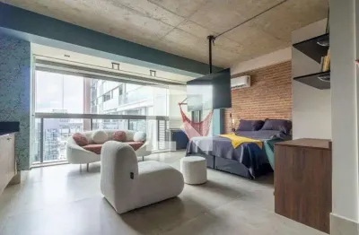 Apartamento para venda - jardim paulista, 1 quarto,  40 m² - são paulo