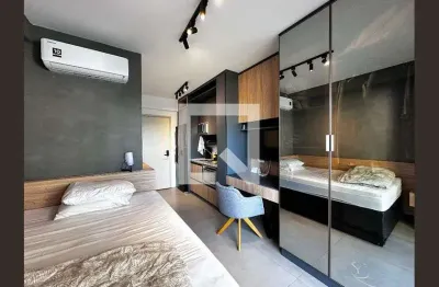 Kitnet / stúdio à venda na rua das sempre-vivas, brooklin, são paulo por r$ 450.000