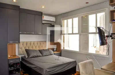 Kitnet / stúdio para venda - praia de belas , 1 quarto,  30 m² - porto alegre